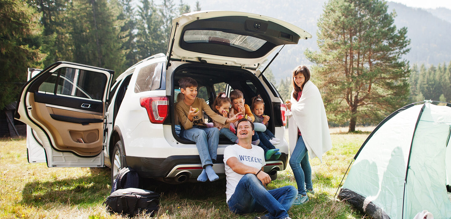 Family in Car