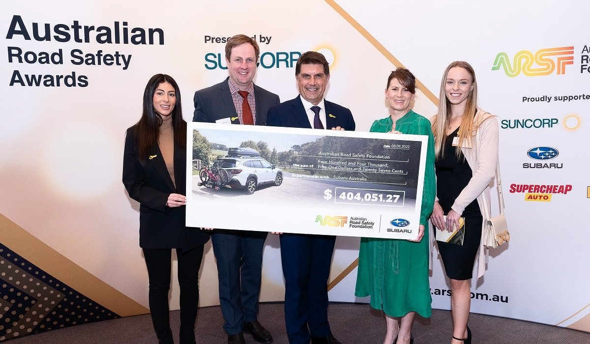 Subaru Australia Supports the Australian Road Safety Foundation