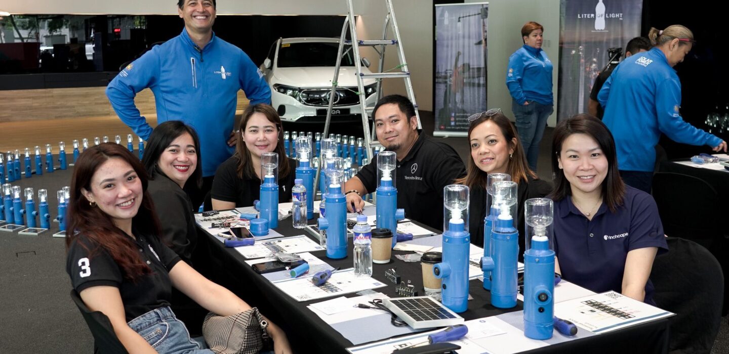 Inchcape’s ‘Liter of Light’ contribution in the Philippines