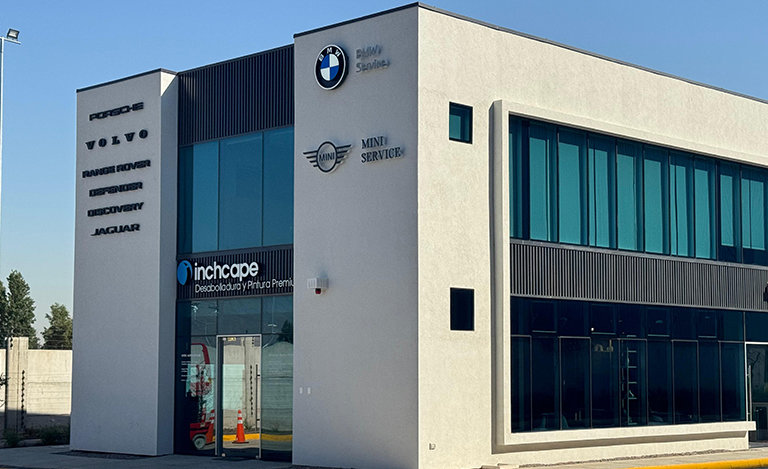 Inchcape Chile inaugura taller de desabolladura y pintura, el más avanzado de su red global